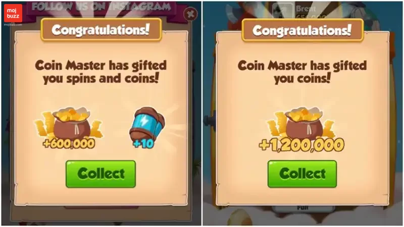 Coin Master game reward Coin Master free spins and coins