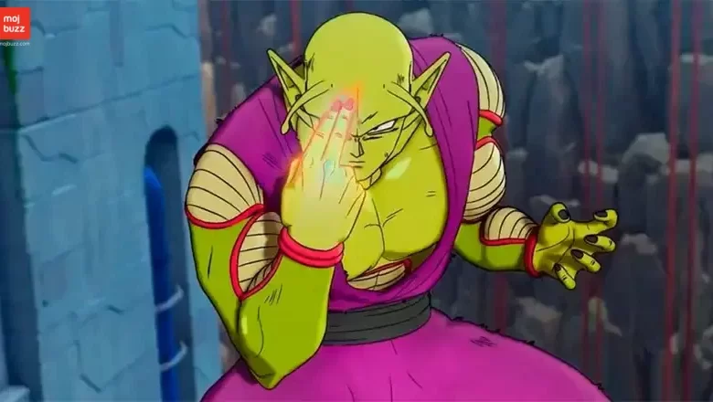 Piccolo about to make an attack