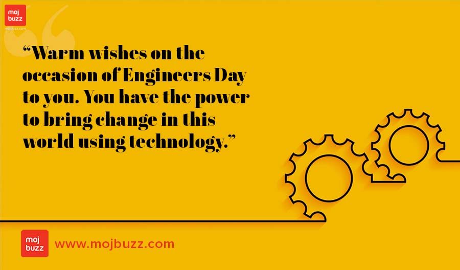 Engineers Day 2022 quotes and wishes