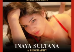 A woman (Inaya Sultana) laying on bed