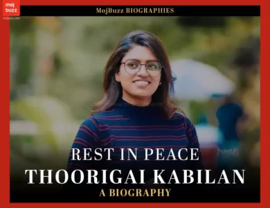 Thoorigai Kabilan Died in the age of 28, may her soul find peace.