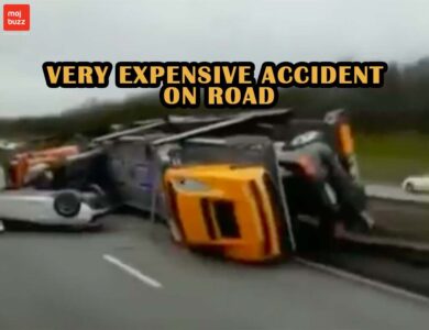 Expensive Accident! Brand-new Ferrari Cars Trashed on Road!