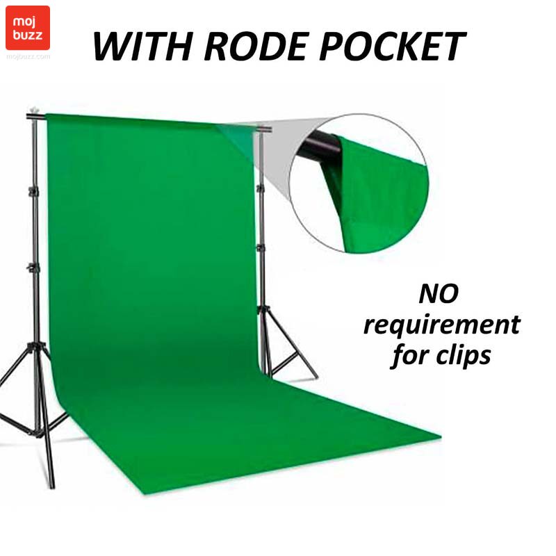 Portable Green Screen Backdrop with Stand