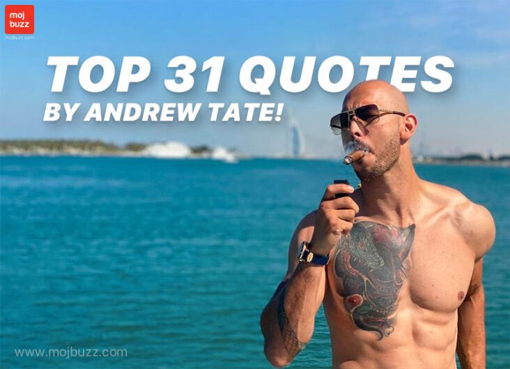 Top 31 Quotes by Andrew Tate! Most Googled Person Quotes about Success