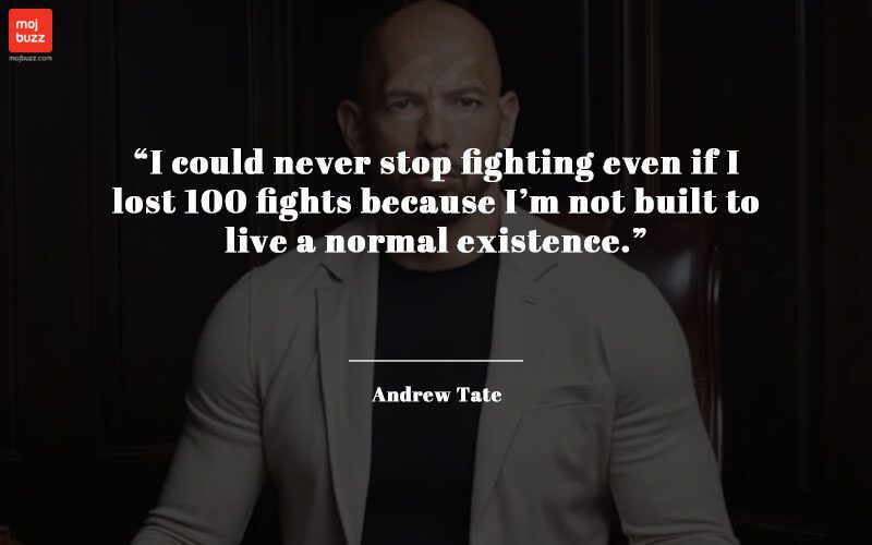 Quotes by Andrew Tate! Most Googled Person