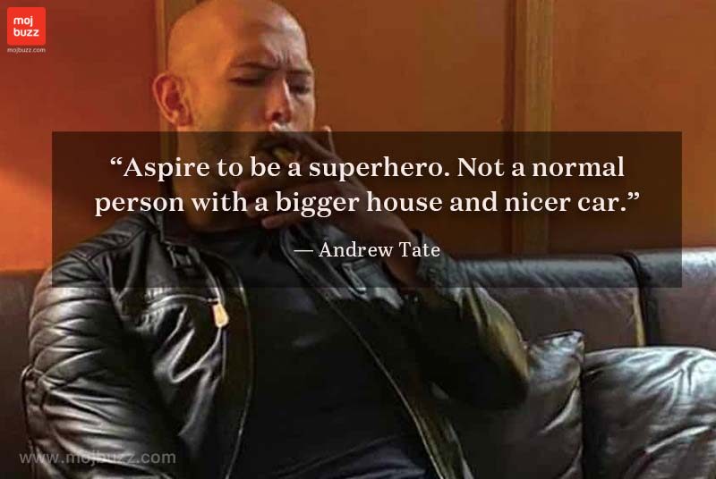 Andrew Tate Quote About Hard Work and Life Success