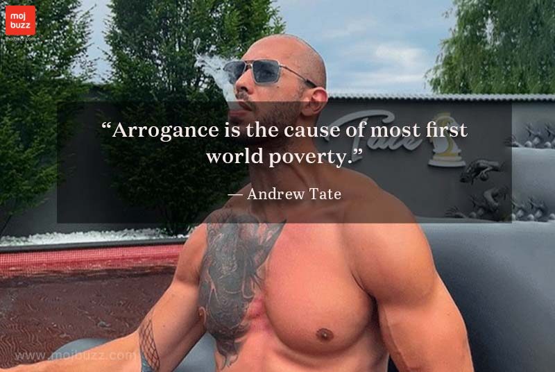Andrew Tate Quote About Hard Work and Life Success