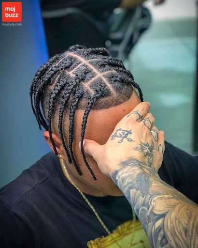 Getting Ready For Men's Short Hair Braids