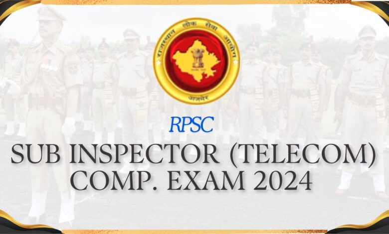 SUB INSPECTOR (TELECOM) COMP. EXAM 2024